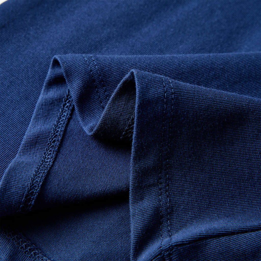 Tricou cu mâneci lungi pentru copii bleumarin, 92 GartenMobel Dekor