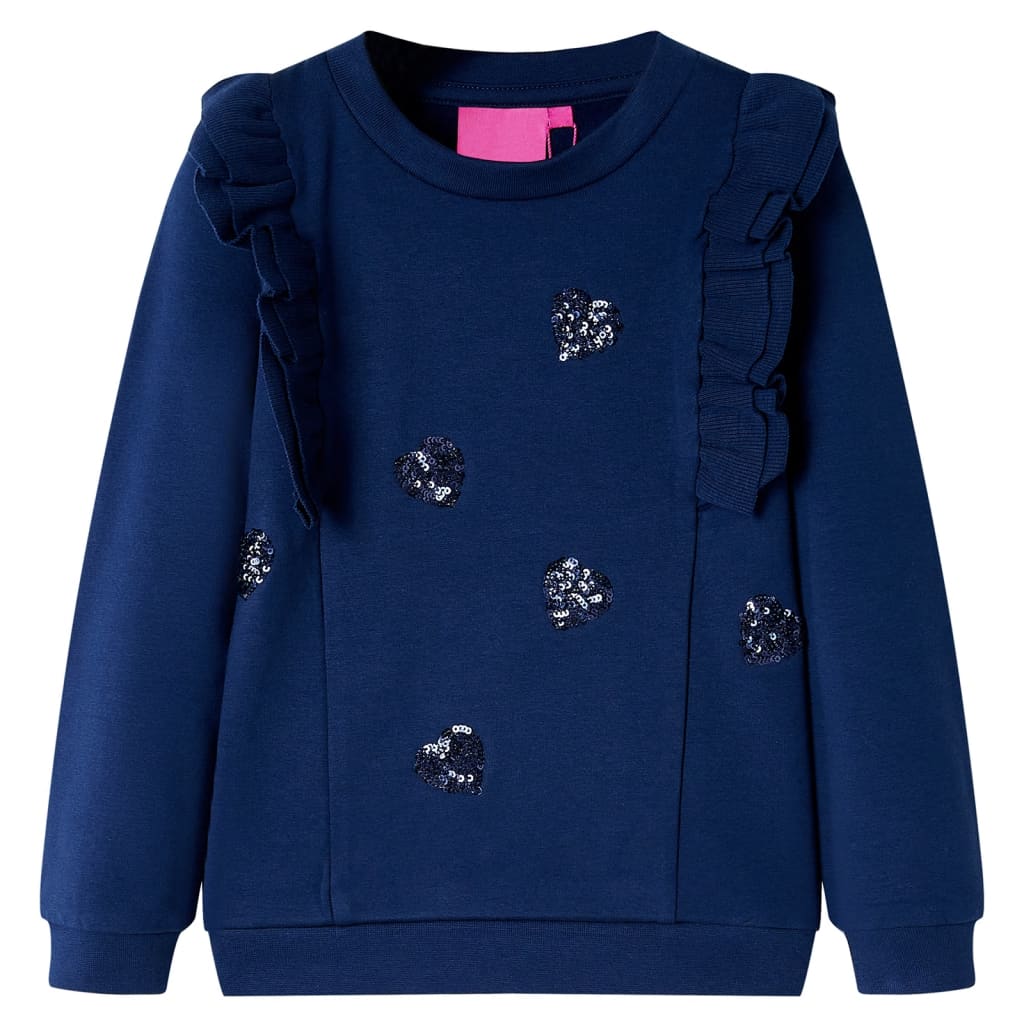 Bluzon pentru copii, bleumarin, 128 GartenMobel Dekor