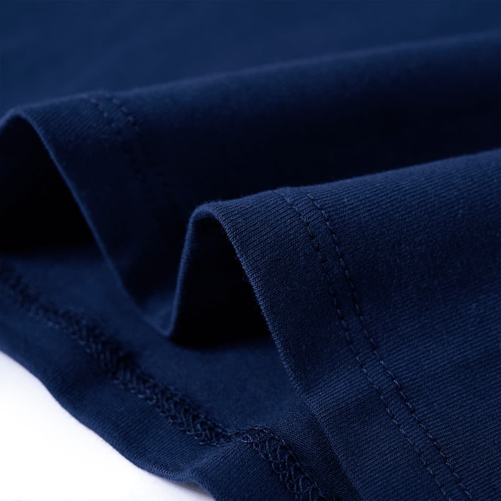 Tricou pentru copii cu mâneci lungi, bleumarin 116 GartenMobel Dekor