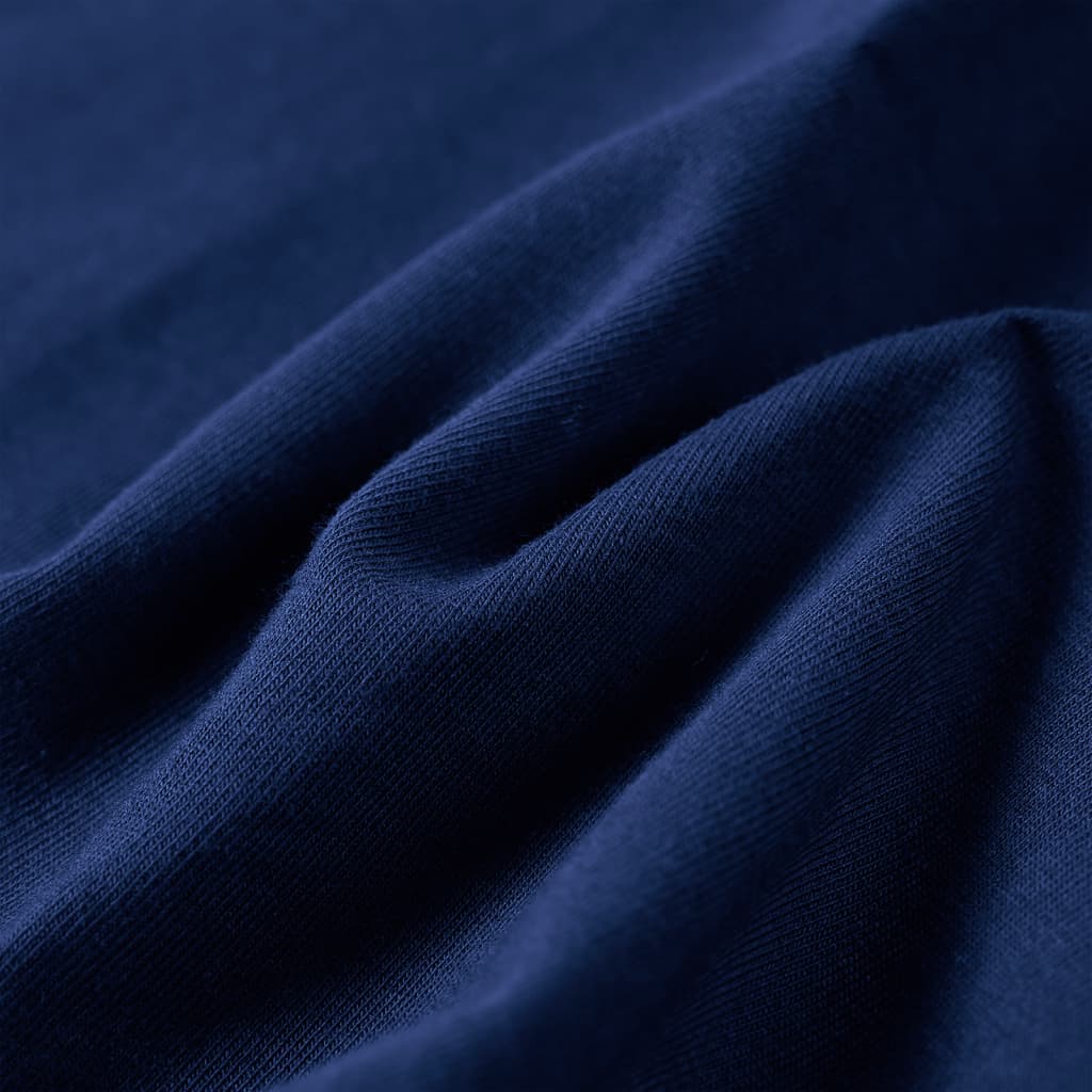 Tricou pentru copii cu mâneci lungi, bleumarin 92 GartenMobel Dekor