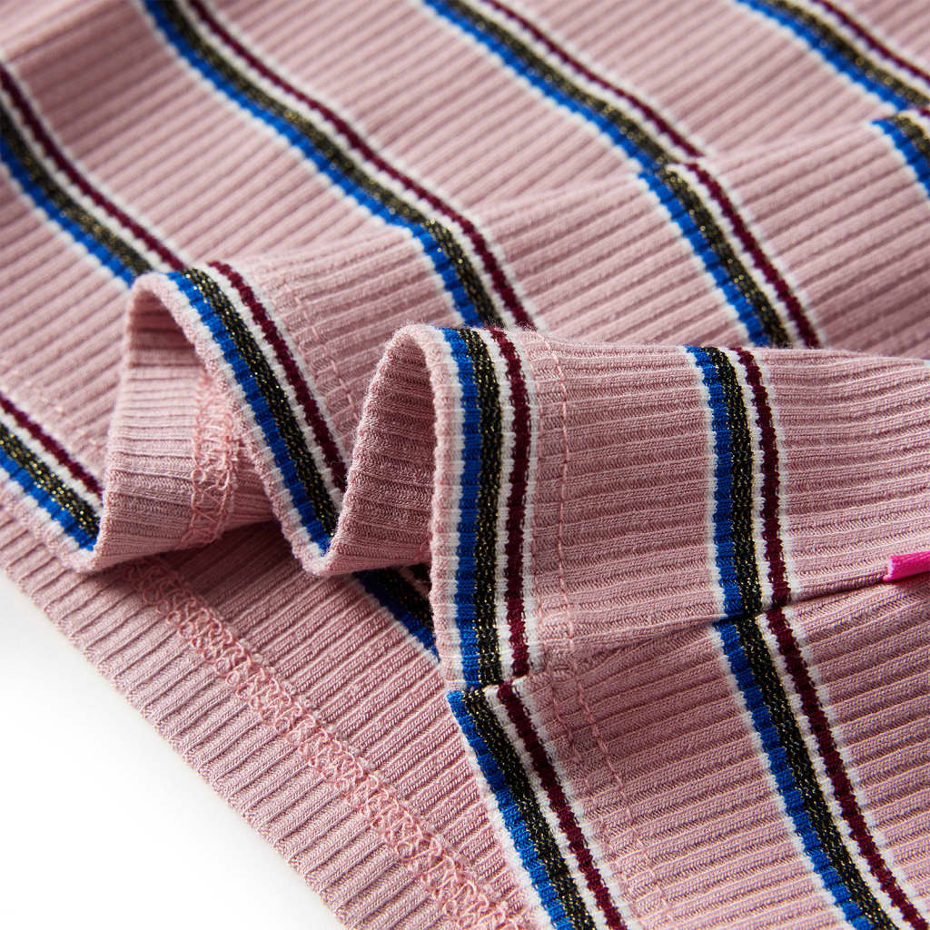 Tricou pentru copii cu mâneci lungi, roz deschis, 140 GartenMobel Dekor