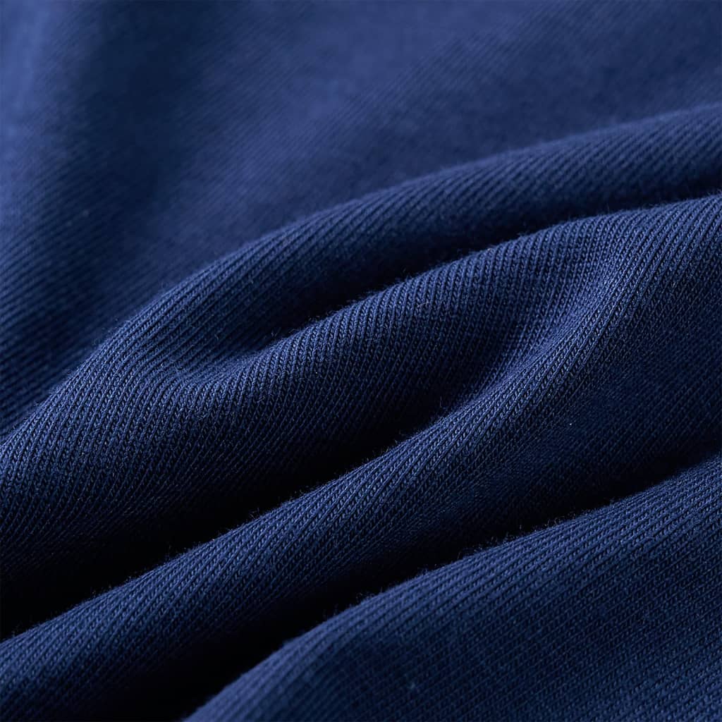 Tricou cu mâneci lungi pentru copii, bleumarin, 104 GartenMobel Dekor