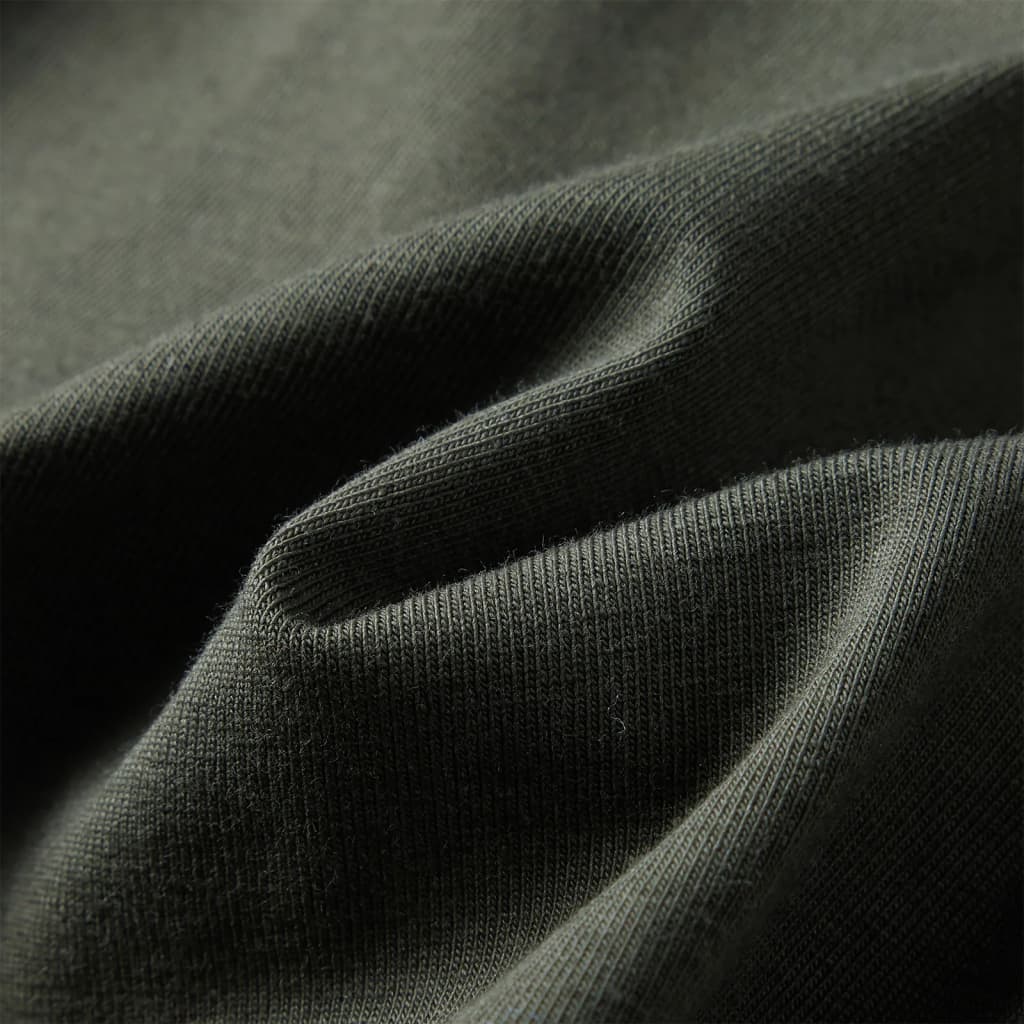 Tricou cu mâneci lungi pentru copii, kaki, 116 GartenMobel Dekor