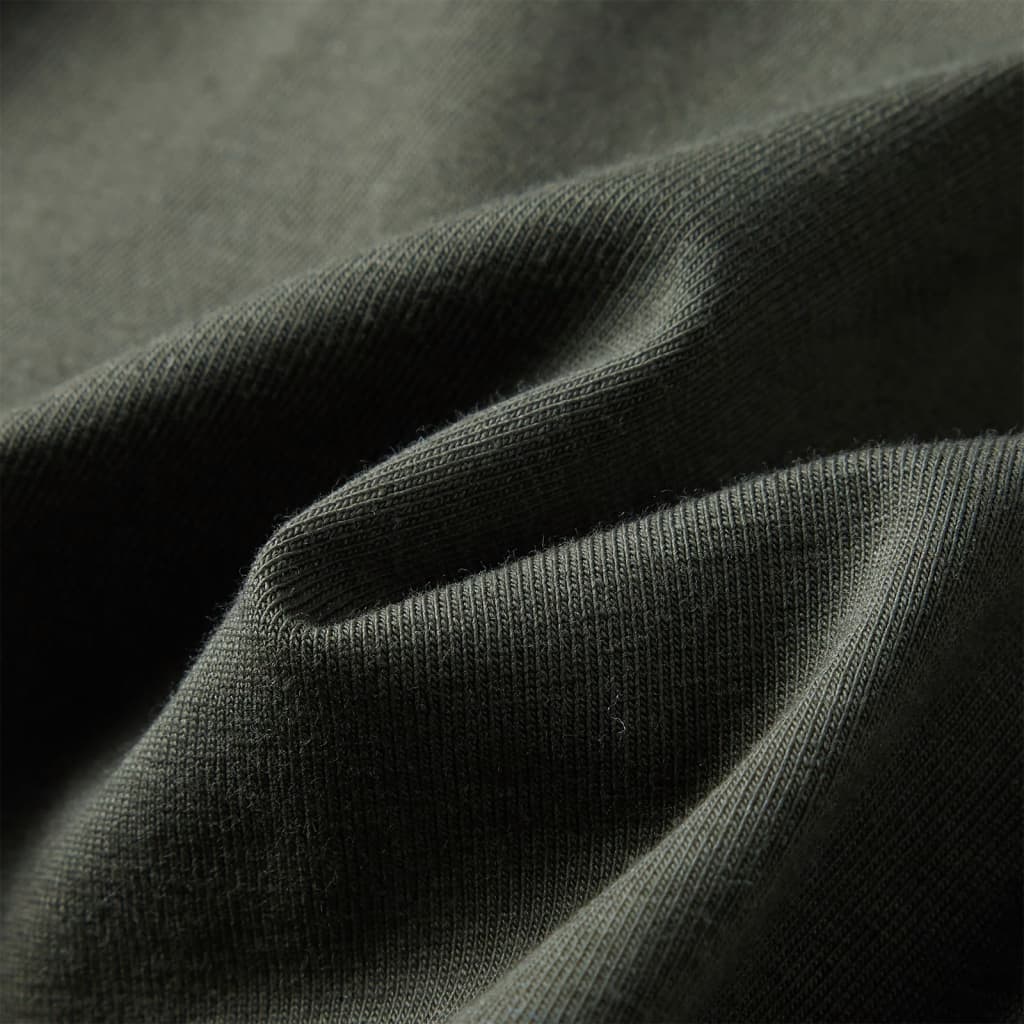 Tricou cu mâneci lungi pentru copii, kaki, 140 GartenMobel Dekor