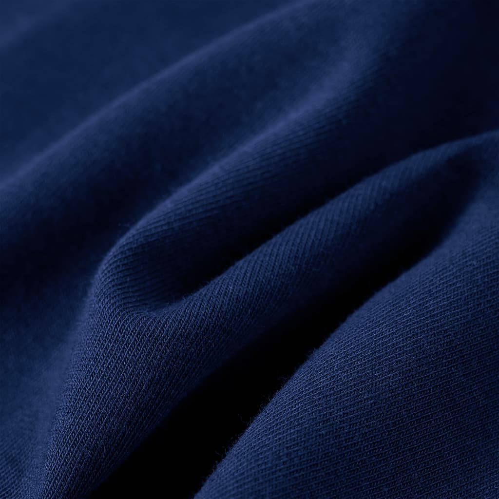 Tricou pentru copii cu mâneci lungi, bleumarin, 116 GartenMobel Dekor