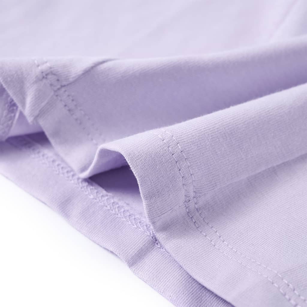 Tricou pentru copii cu mâneci lungi, lila, 104 GartenMobel Dekor