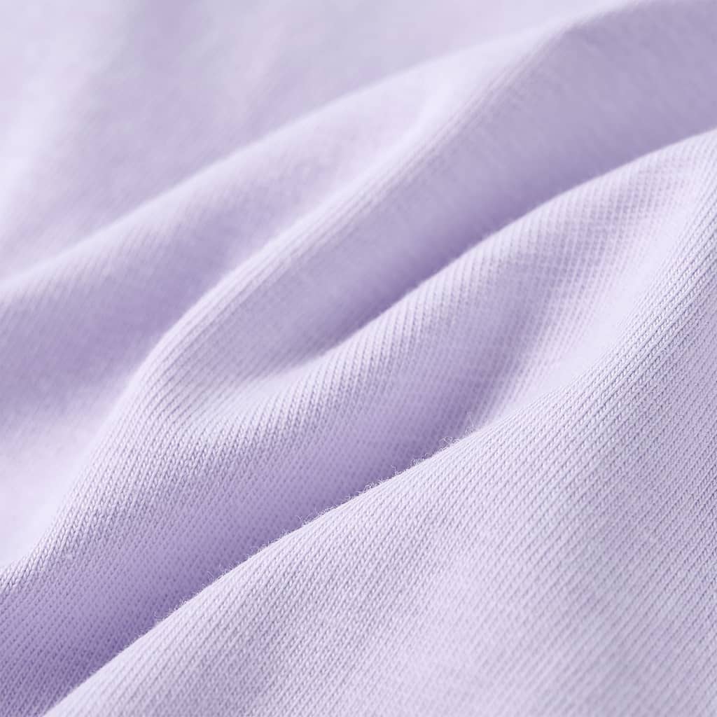 Tricou pentru copii cu mâneci lungi, lila, 116 GartenMobel Dekor