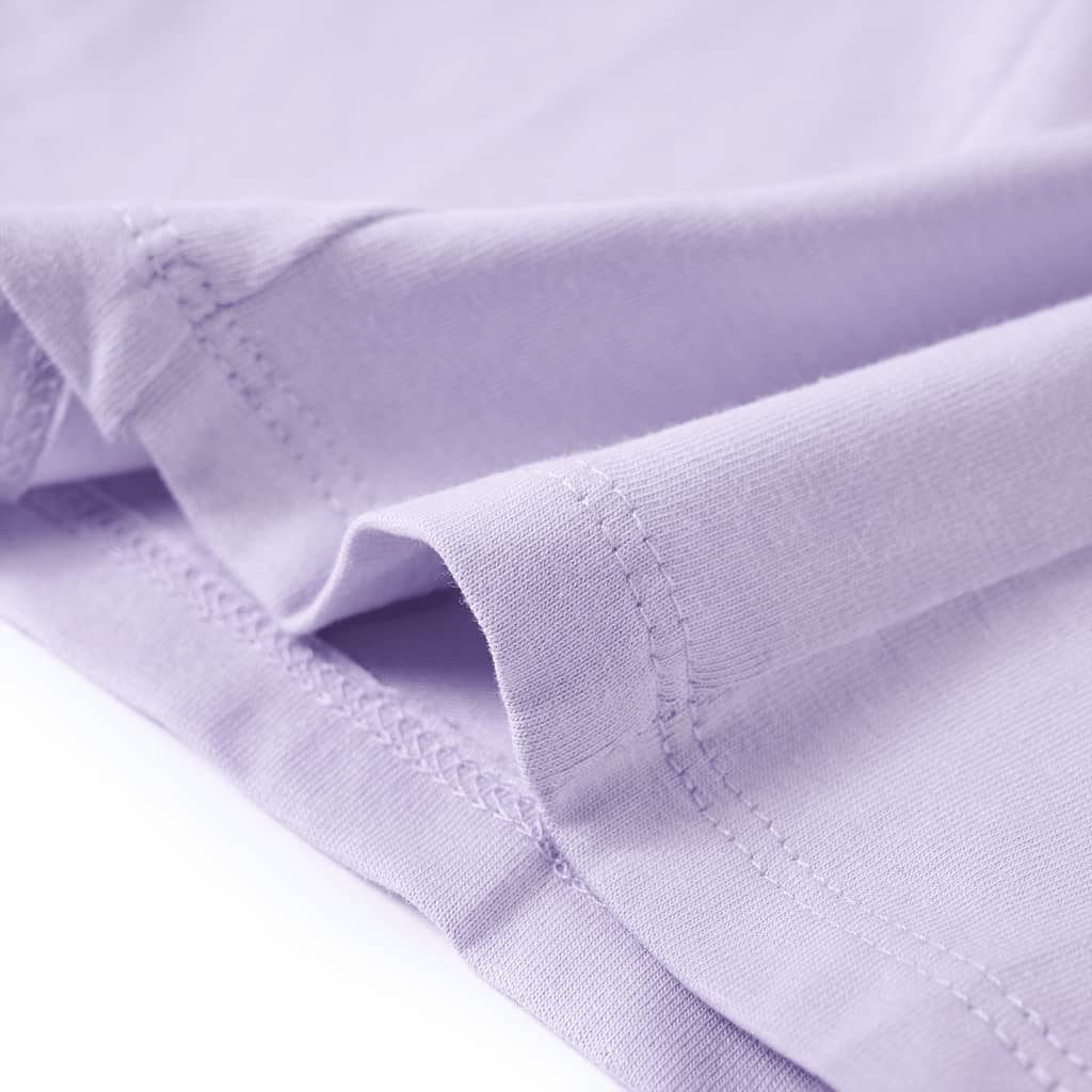Tricou pentru copii cu mâneci lungi, lila, 116 GartenMobel Dekor