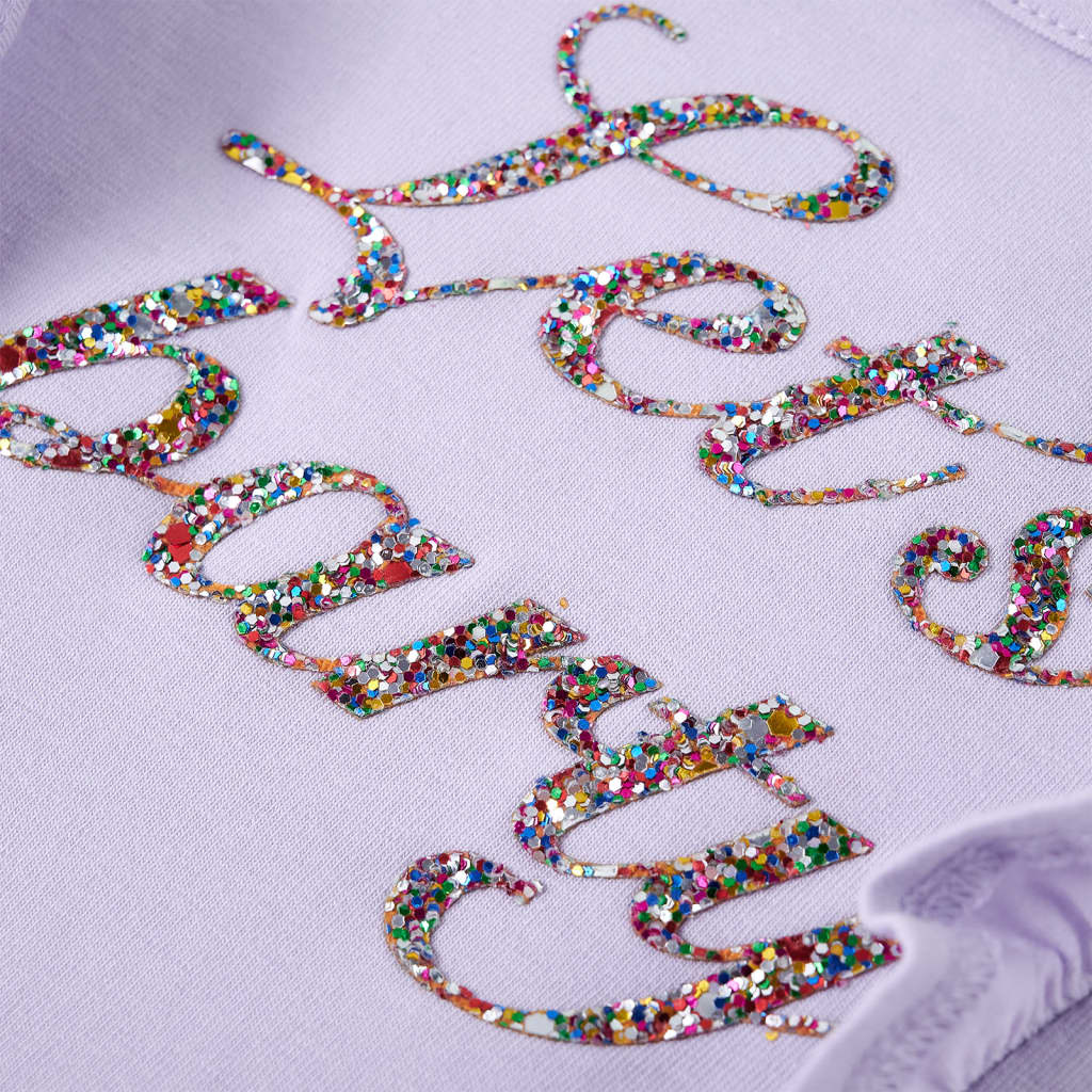 Tricou pentru copii cu mâneci lungi, lila, 92 GartenMobel Dekor