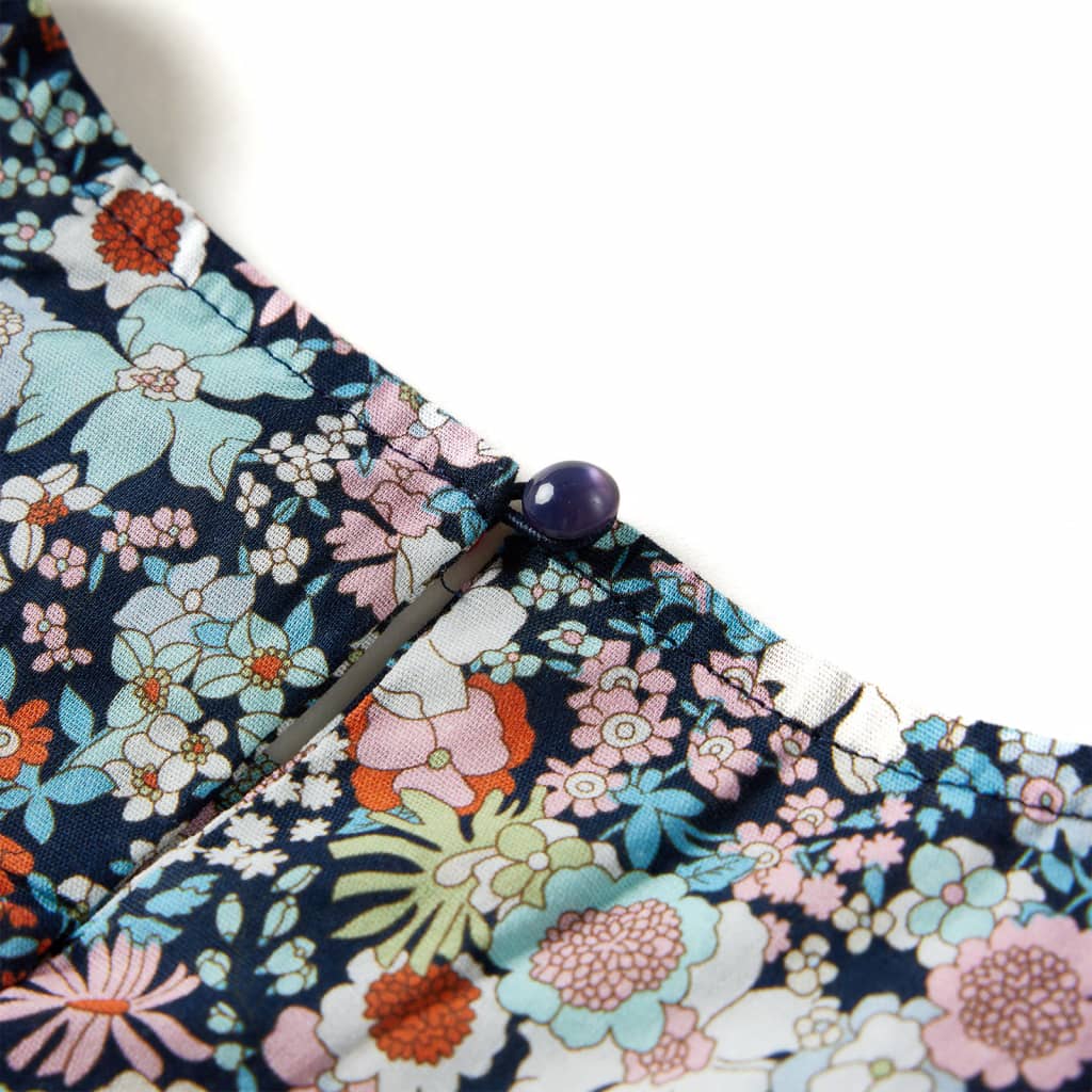 Cămașă de copii cu mâneci lungi, albastru închis, 92 GartenMobel Dekor