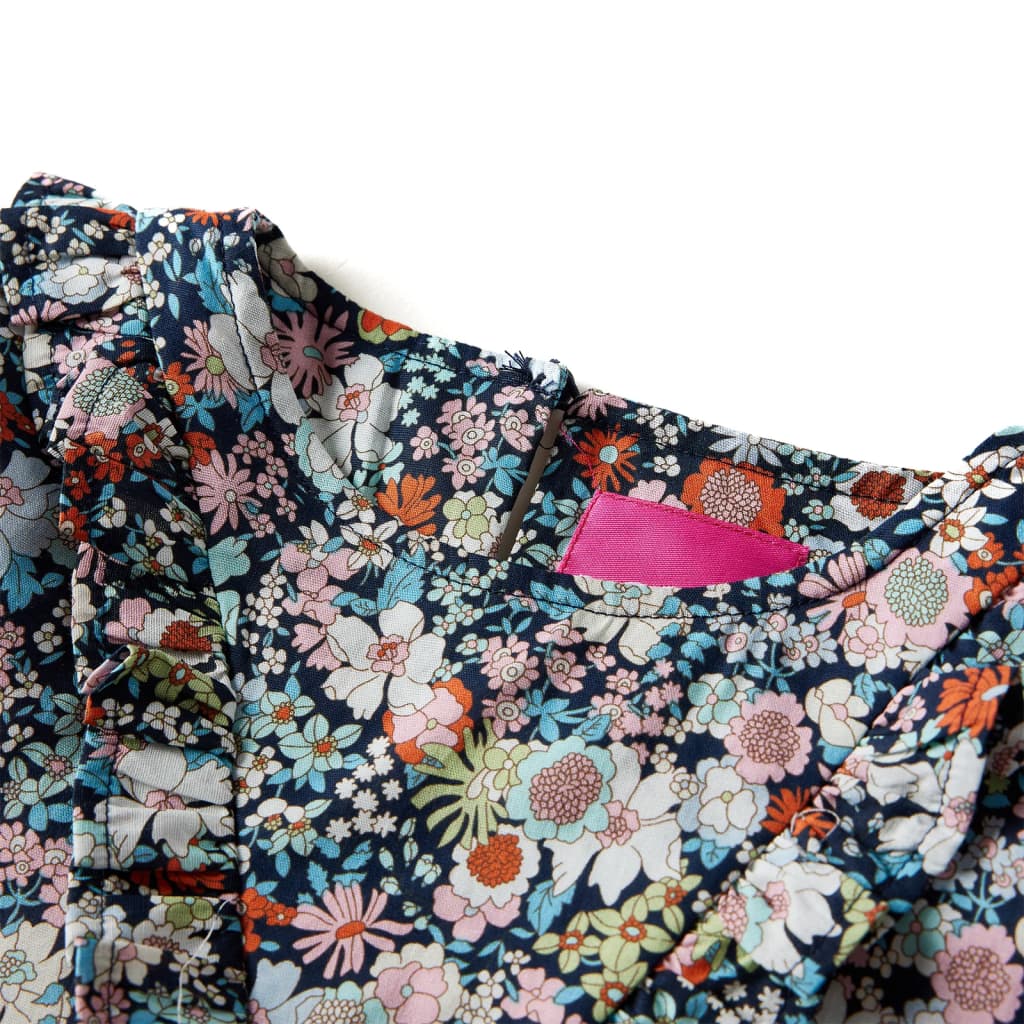 Cămașă de copii cu mâneci lungi, albastru închis, 92 GartenMobel Dekor