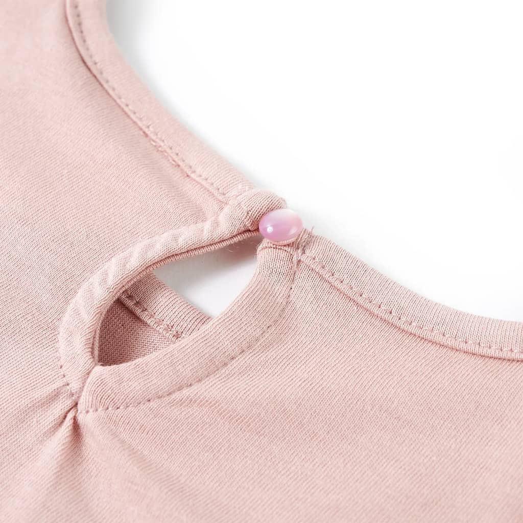 Tricou cu mâneci lungi, pentru copii, roz, 116 GartenMobel Dekor