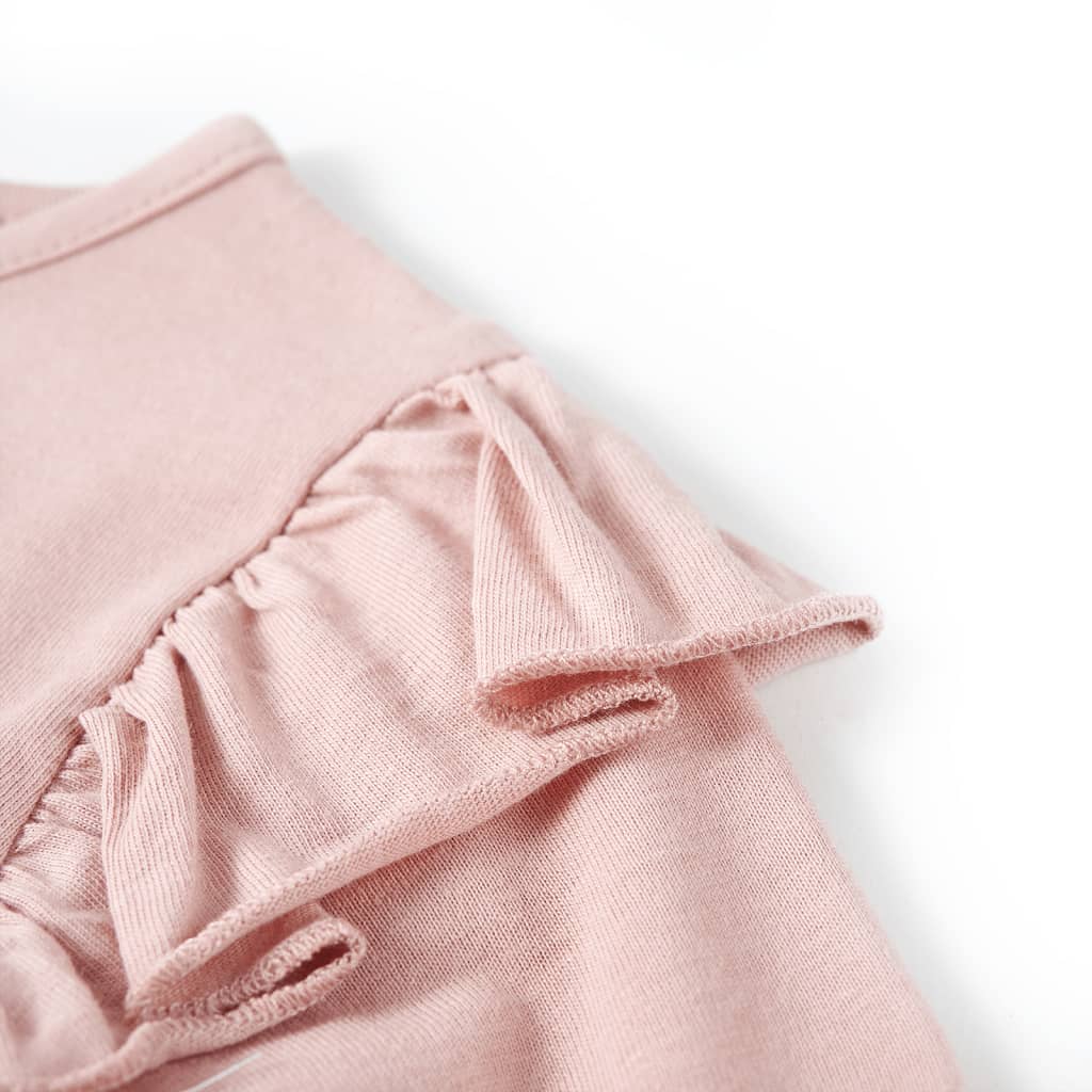 Tricou cu mâneci lungi, pentru copii, roz, 116 GartenMobel Dekor