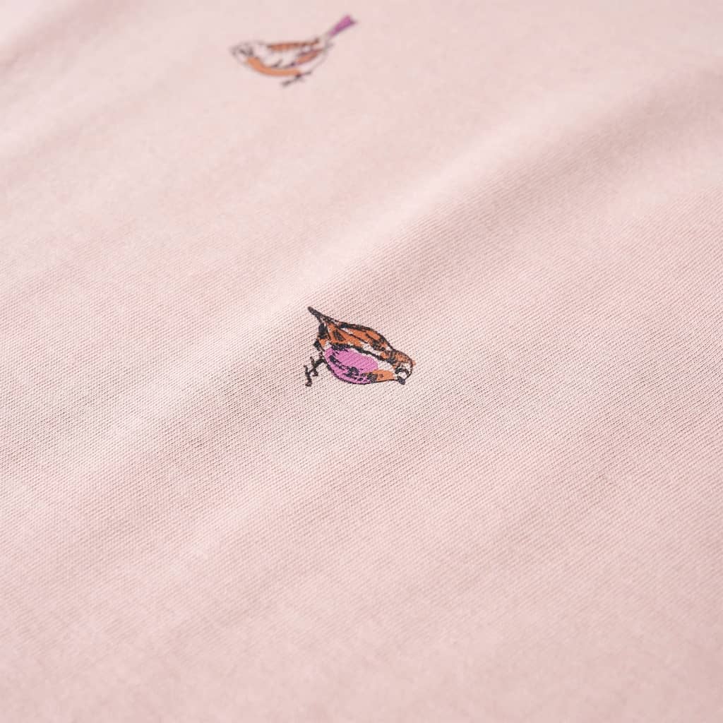 Tricou cu mâneci lungi, pentru copii, roz, 128 GartenMobel Dekor