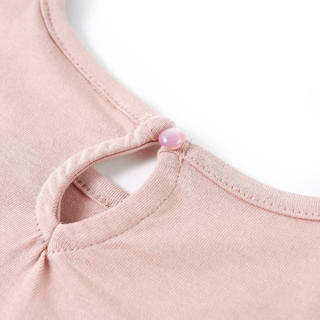 Tricou cu mâneci lungi, pentru copii, roz, 140 GartenMobel Dekor