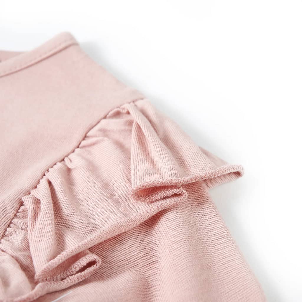 Tricou cu mâneci lungi, pentru copii, roz, 140 GartenMobel Dekor