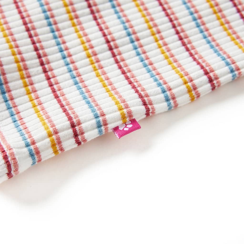 Tricou de copii cu mâneci lungi, ecru, 116 GartenMobel Dekor