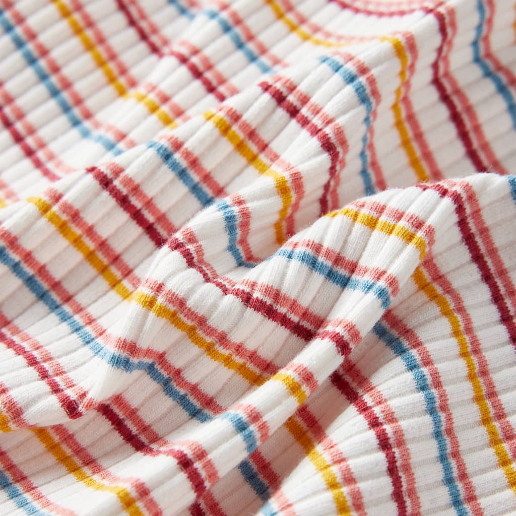 Tricou de copii cu mâneci lungi, ecru, 116 GartenMobel Dekor