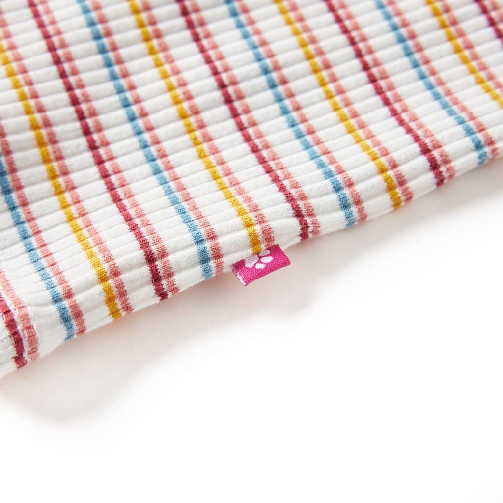 Tricou de copii cu mâneci lungi, ecru, 140 GartenMobel Dekor