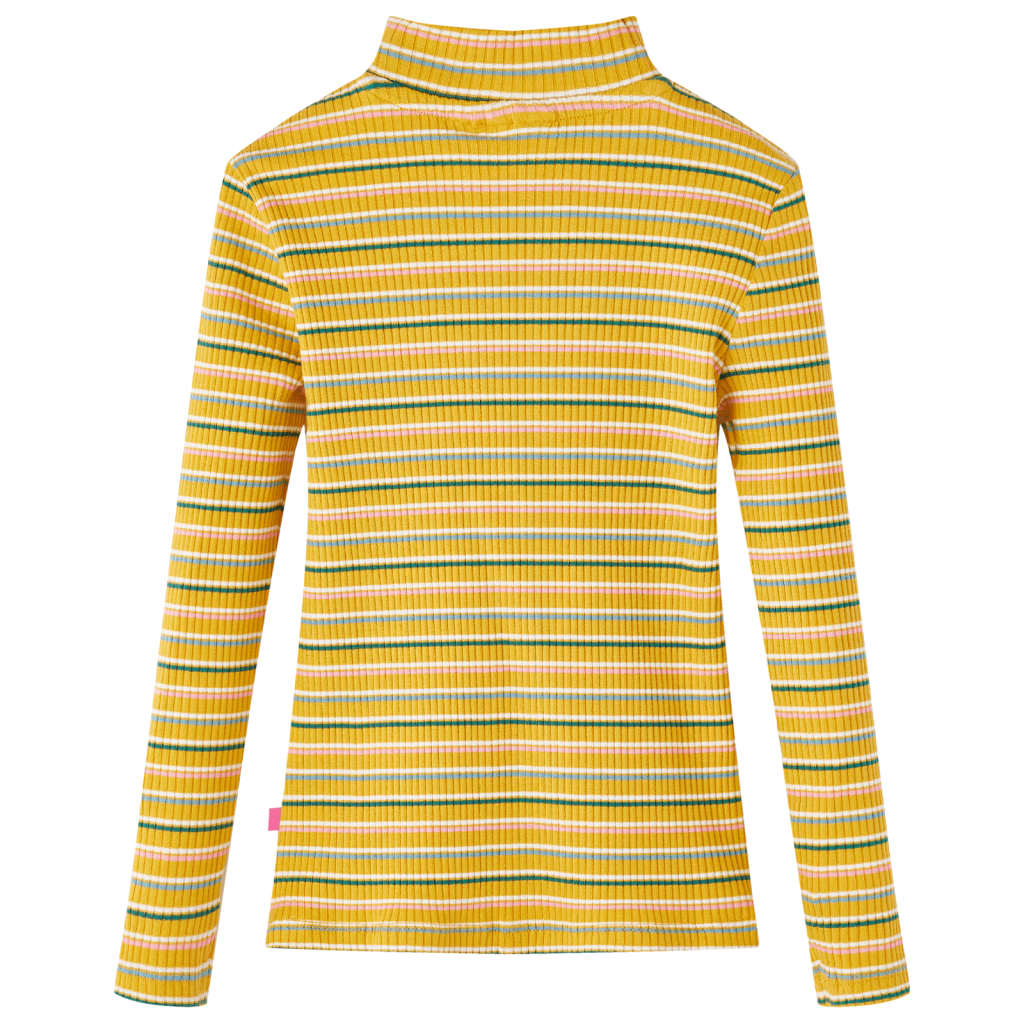 Tricou de copii cu mâneci lungi, ocru, 116 GartenMobel Dekor
