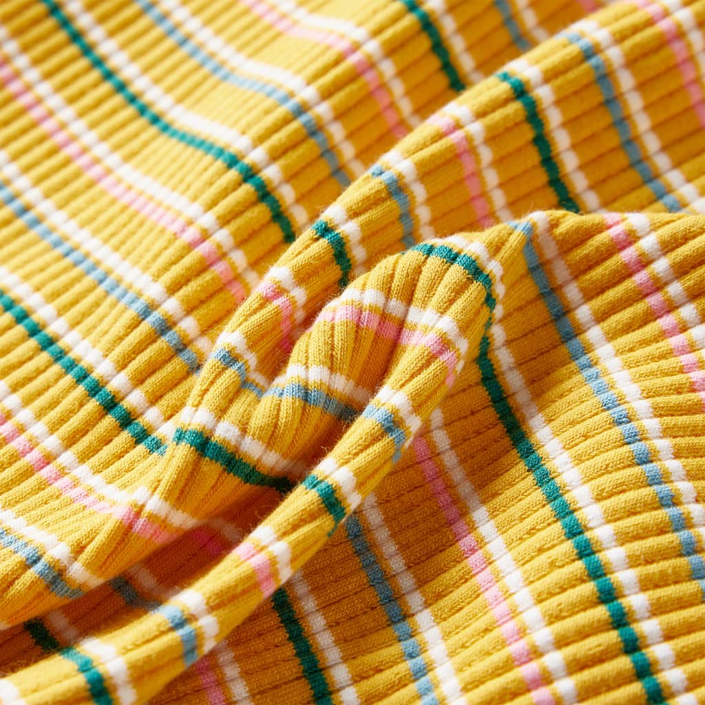 Tricou de copii cu mâneci lungi, ocru, 140 GartenMobel Dekor