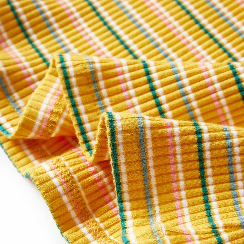 Tricou de copii cu mâneci lungi, ocru, 92 GartenMobel Dekor