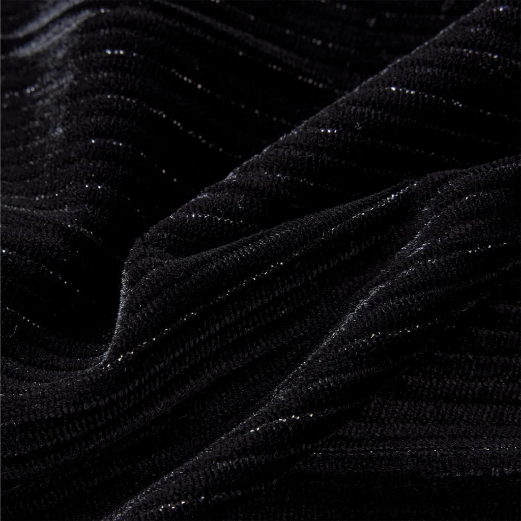 Fusta de copii cu talie leopard, negru, 92 GartenMobel Dekor
