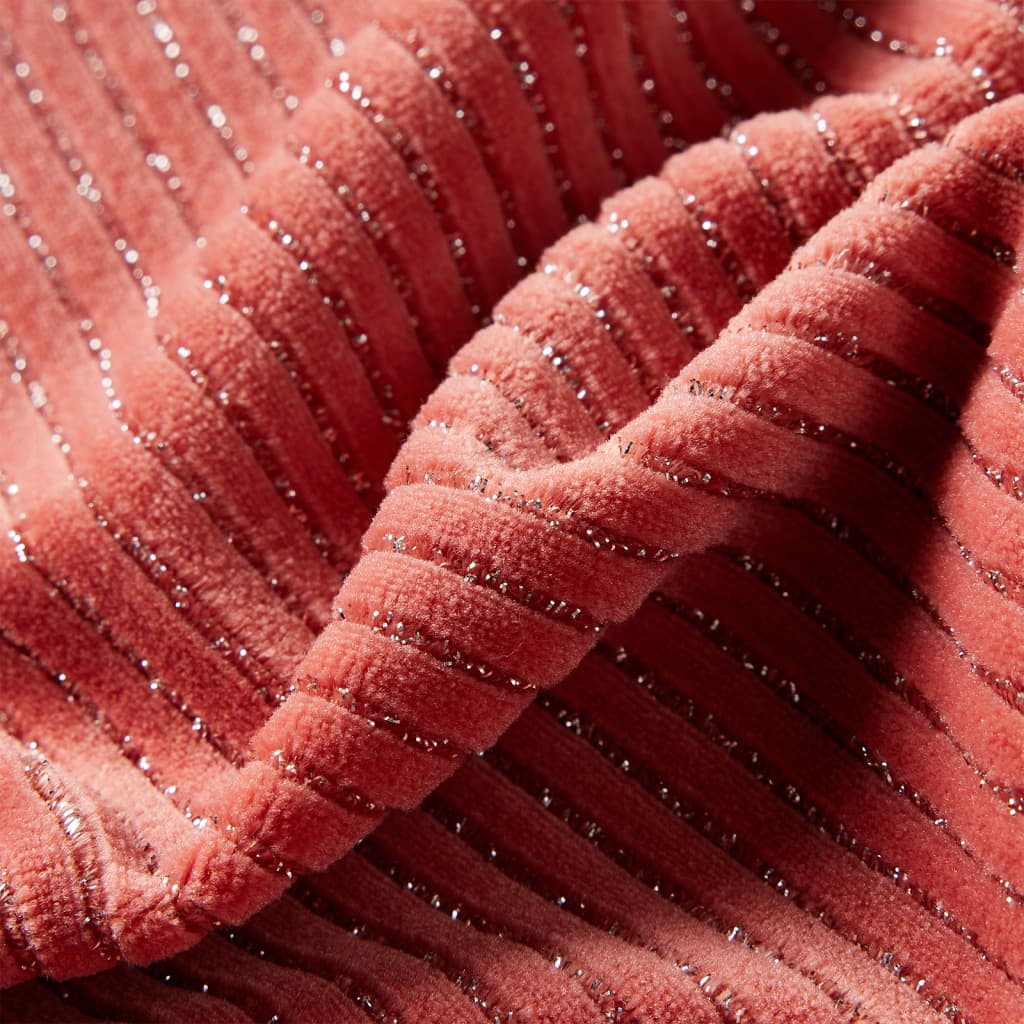 Rochie pentru copii cu mâneci lungi, roz mediu, 128 GartenMobel Dekor