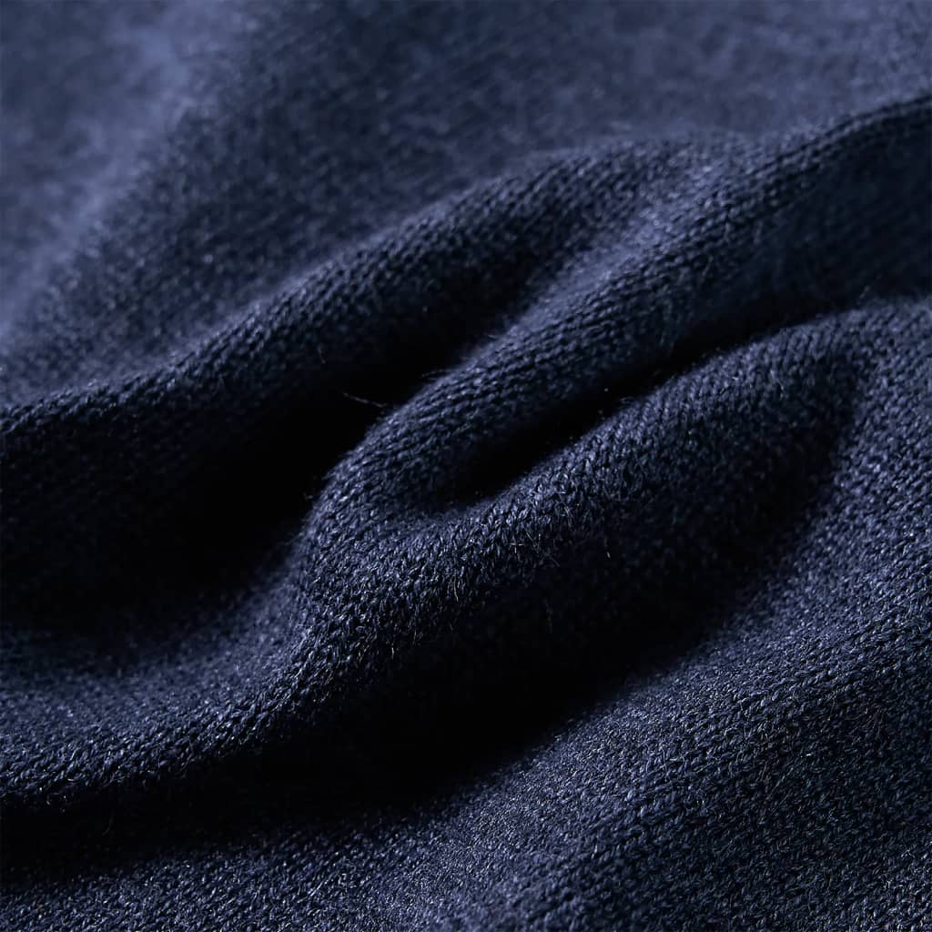 Pulover tricotat pentru copii, bleumarin, 128 GartenMobel Dekor