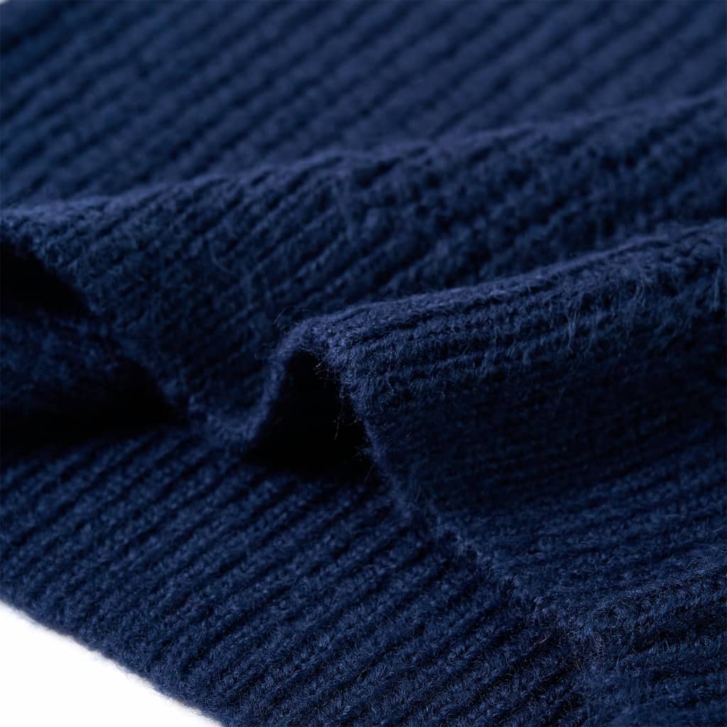 Pulover tricotat pentru copii, bleumarin, 92 GartenMobel Dekor