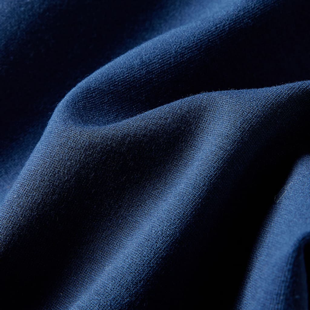 Pantaloni pentru copii cu picioare largi, bleumarin, 140 GartenMobel Dekor