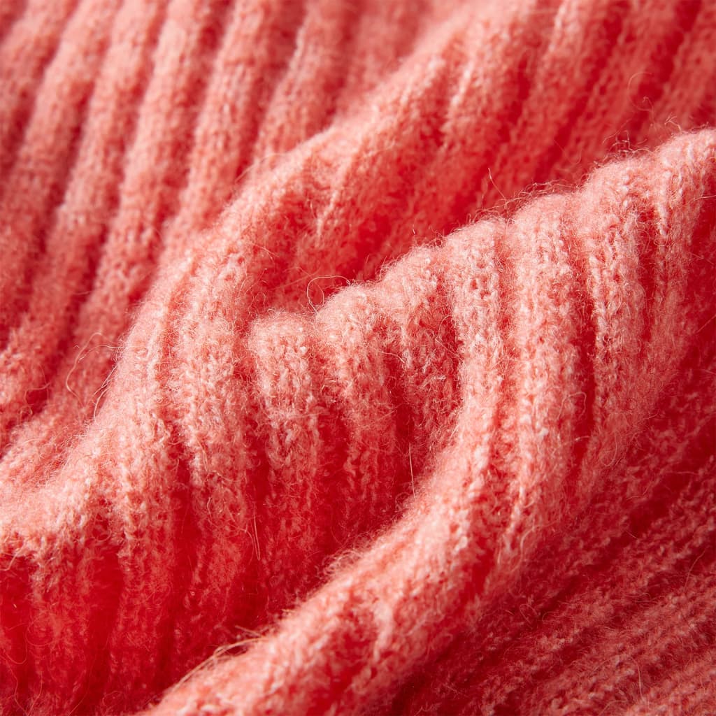 Cardigan tricotat pentru copii, roz mediu, 128 GartenMobel Dekor