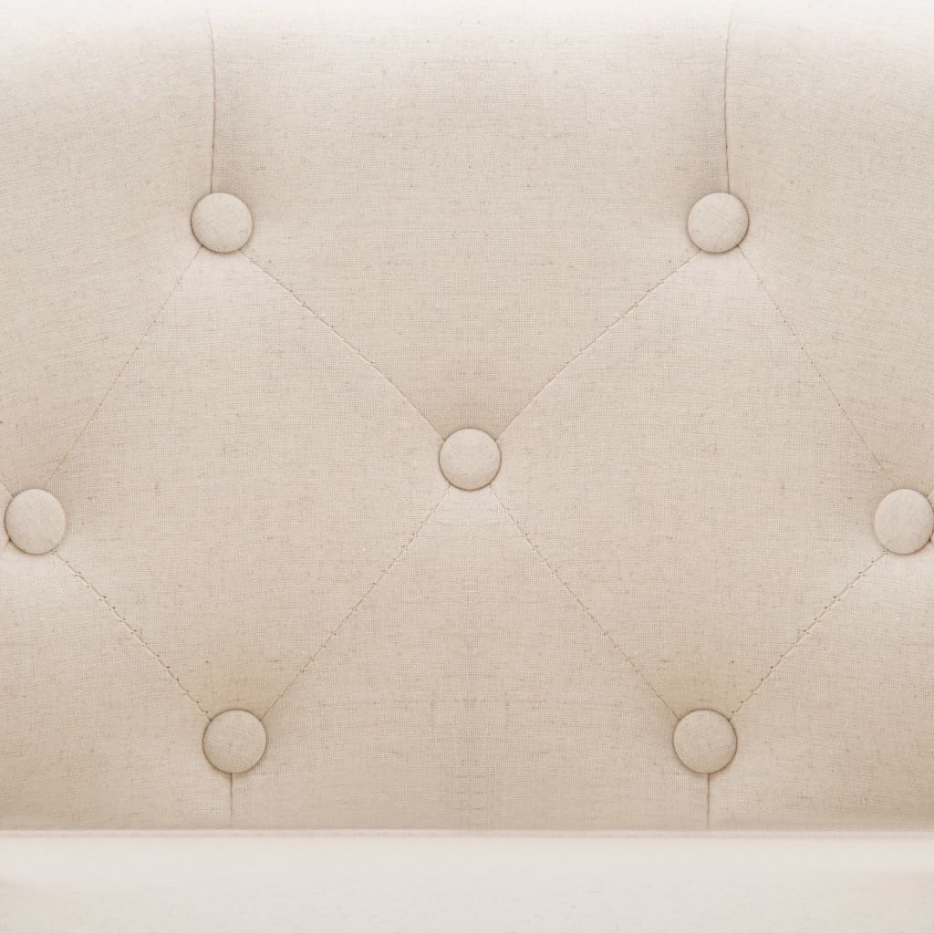 Fotoliu, bej, material textil GartenMobel Dekor