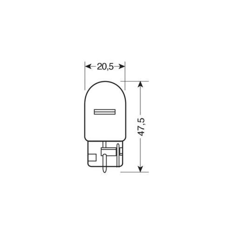 Bec Original Line 12V - WY21W - 21W Semnalizare galben WX3x16d 1buc Osram Garage AutoRide