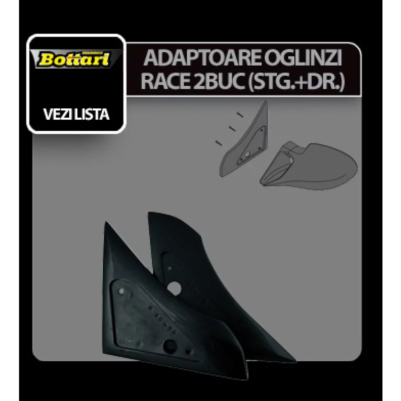 Adaptoare oglinzi Race Volkswagen Golf II (Jetta) (8/83-12/92) Bottari Garage AutoRide