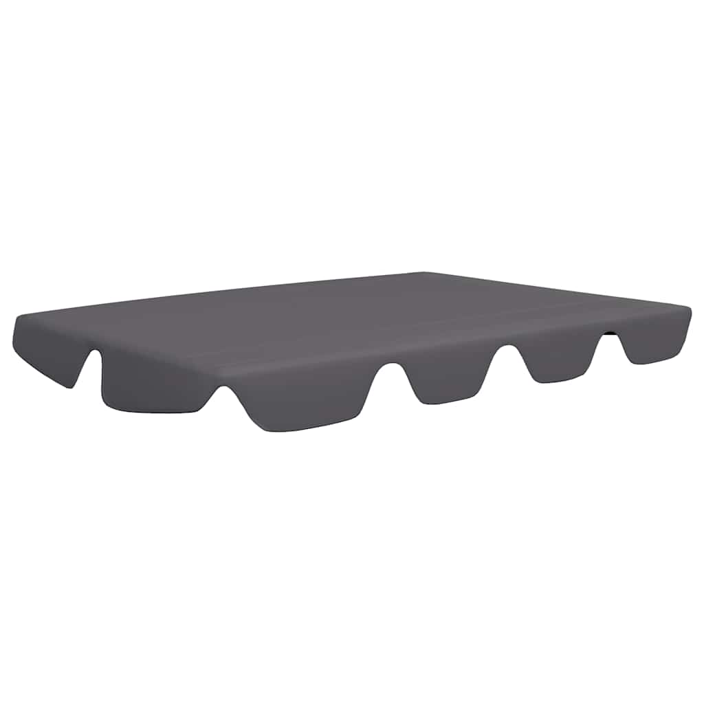 Copertină de rezervă leagăn grădină, antracit, 150/130x105/70cm GartenMobel Dekor
