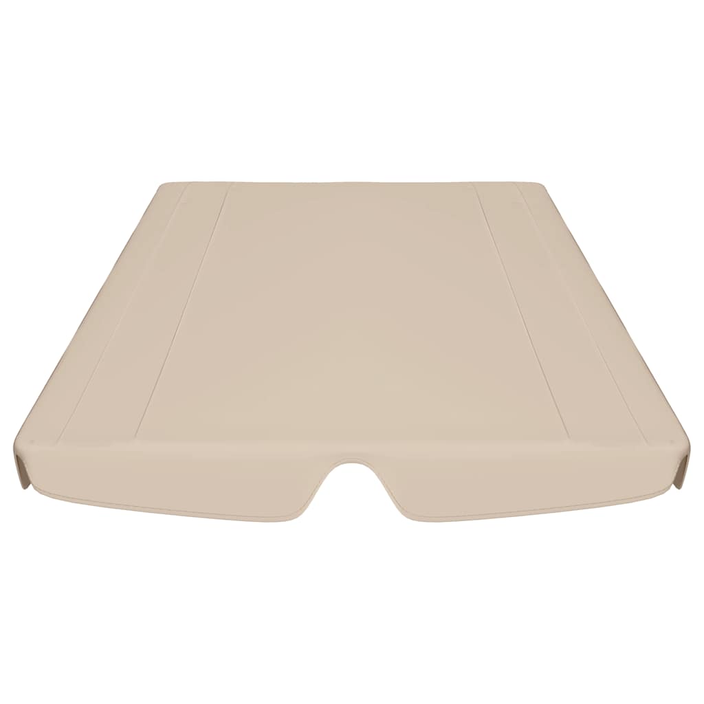 Copertină de rezervă leagăn grădină, bej, 150/130x105/70 cm GartenMobel Dekor