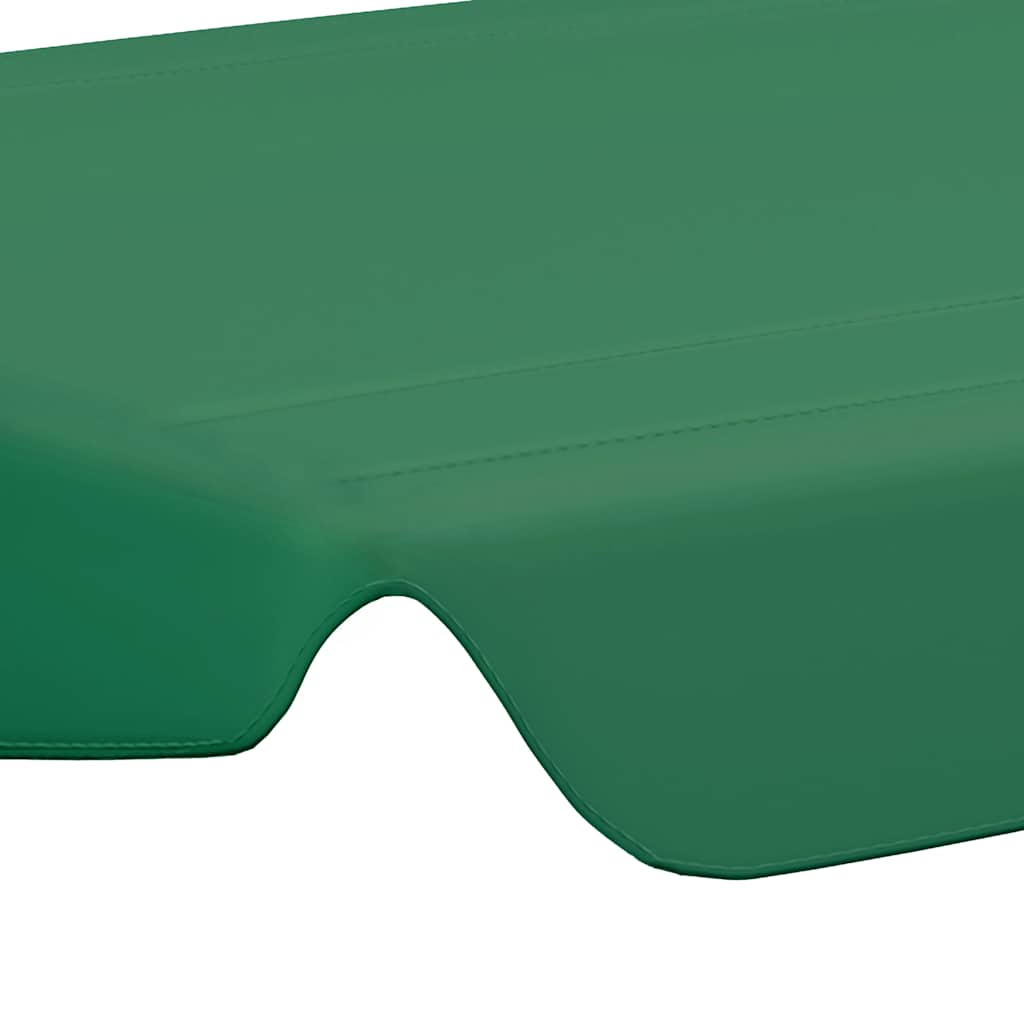 Copertină de rezervă leagăn grădină, verde, 188/168x145/110cm GartenMobel Dekor