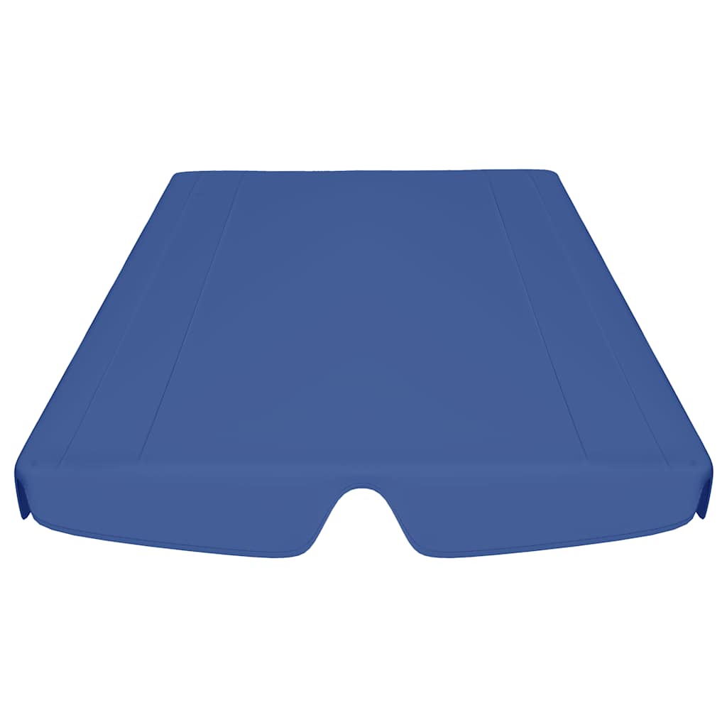 Copertină de rezervă leagăn grădină albastru 150/130x105/70 cm GartenMobel Dekor