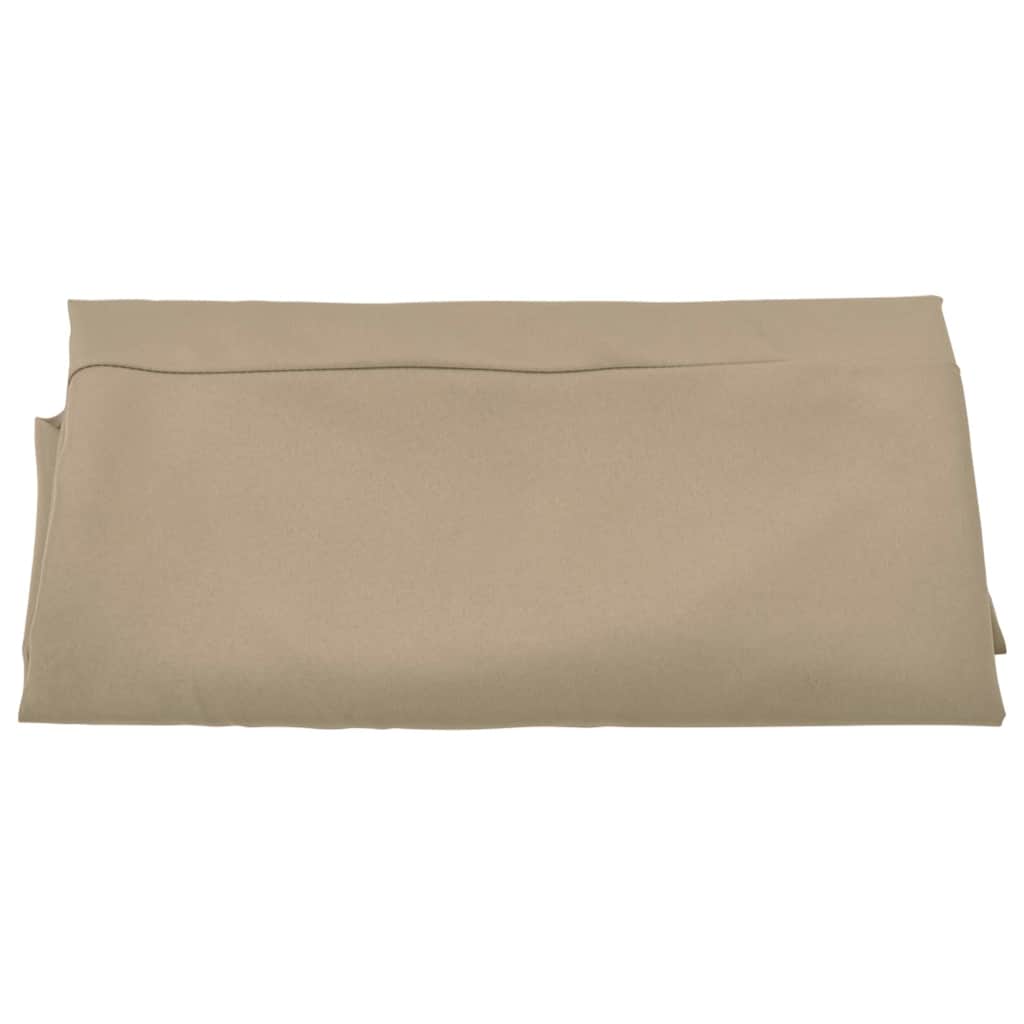 Pânză de schimb umbrelă de soare de exterior gri taupe 300 cm GartenMobel Dekor