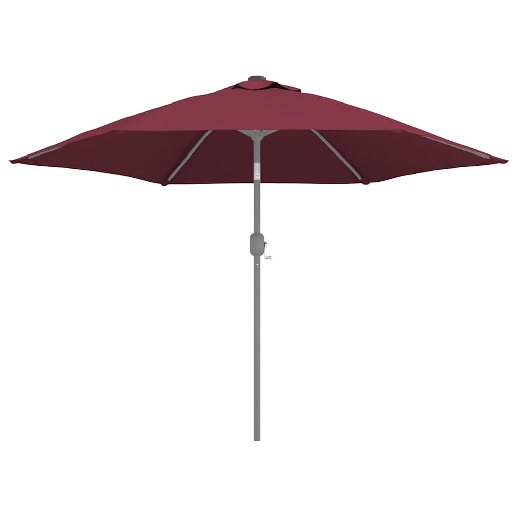 Pânză de schimb umbrelă de soare de exterior roșu bordo 300 cm GartenMobel Dekor