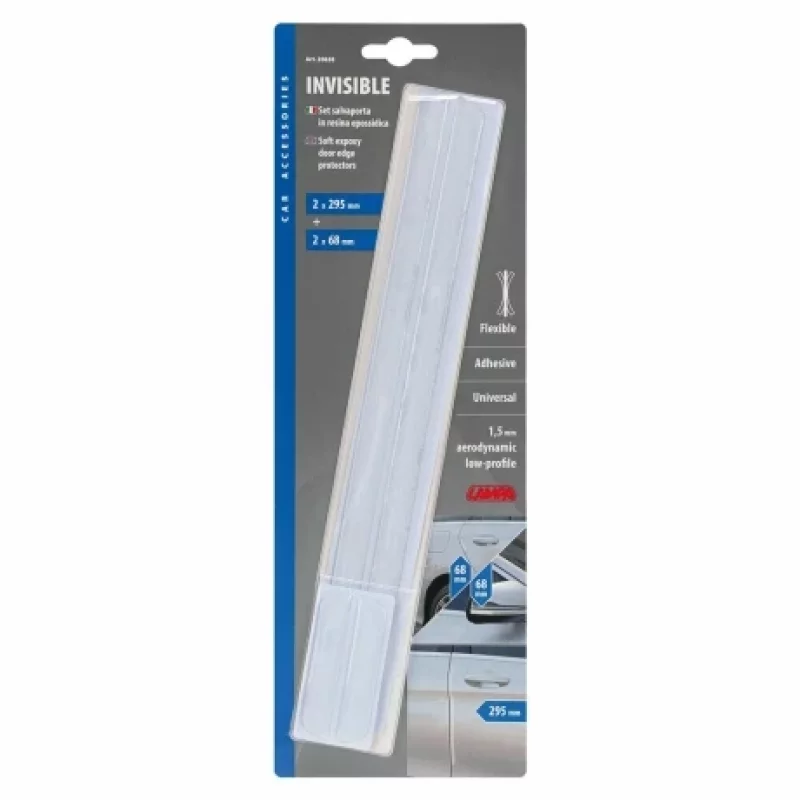 Aparatori usi invizibile din expoxy moale 4buc - Transparent Garage AutoRide