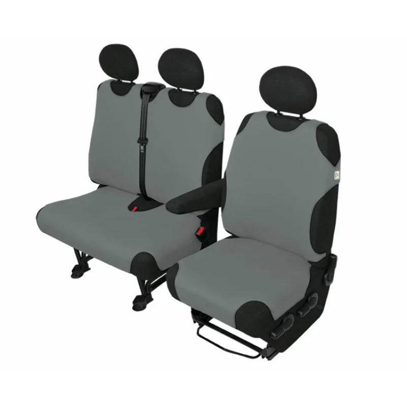 Huse scaun maieu furgoneta de transport Kegel 1+2Locuri - Gri Garage AutoRide