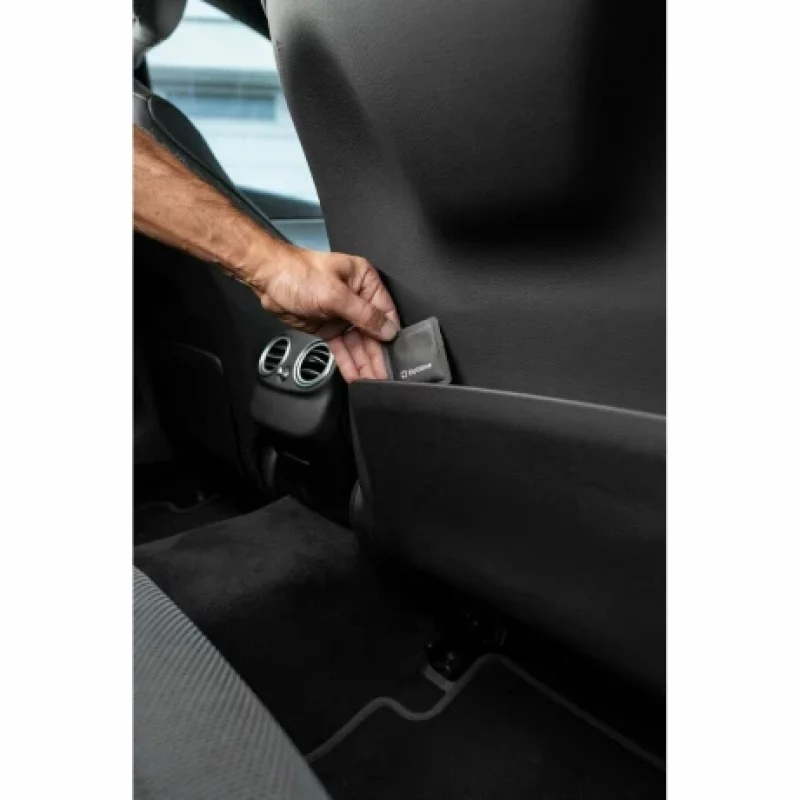 Localizator de obiecte Opti Tracker Compact Ultra-subtire cu adeziv functionare prin aplicatia Find My de la Apple Garage AutoRide