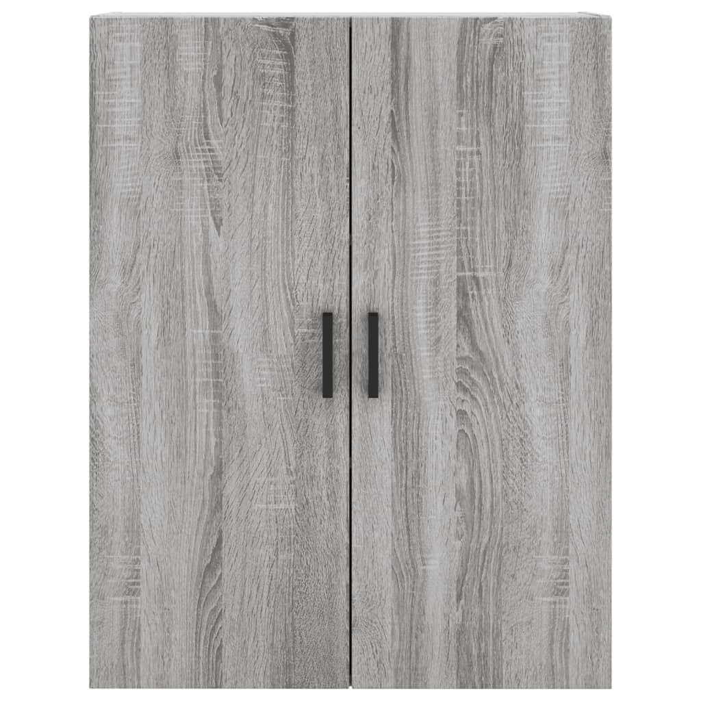 Dulap înalt, gri sonoma, 69,5x34x180 cm, lemn compozit GartenMobel Dekor