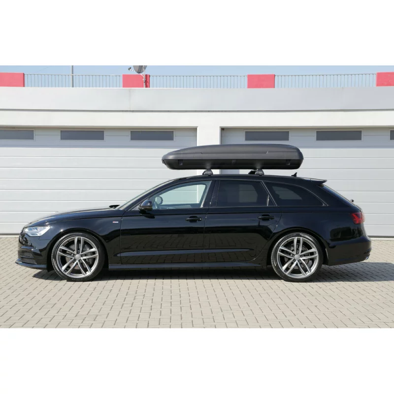 Cutie bagaje din polipropilena 480 Litri Grand-Prix - Carbon negru Garage AutoRide
