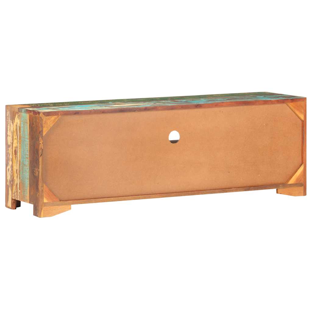 Comodă TV, 119 x 30 x 41 cm, lemn masiv reciclat GartenMobel Dekor