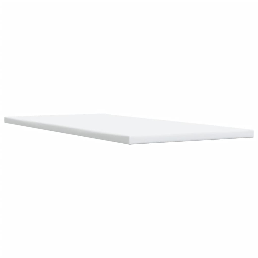 Pat box spring cu saltea, crem, 90x200 cm, textil GartenMobel Dekor