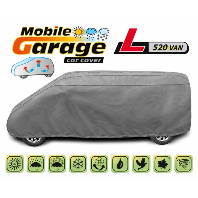 Prelata auto completa Mobile Garage - L520 - VAN Garage AutoRide