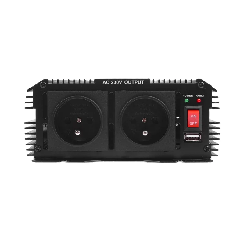 Invertor curent de la 24V la 230V 1200W Kamar Garage AutoRide